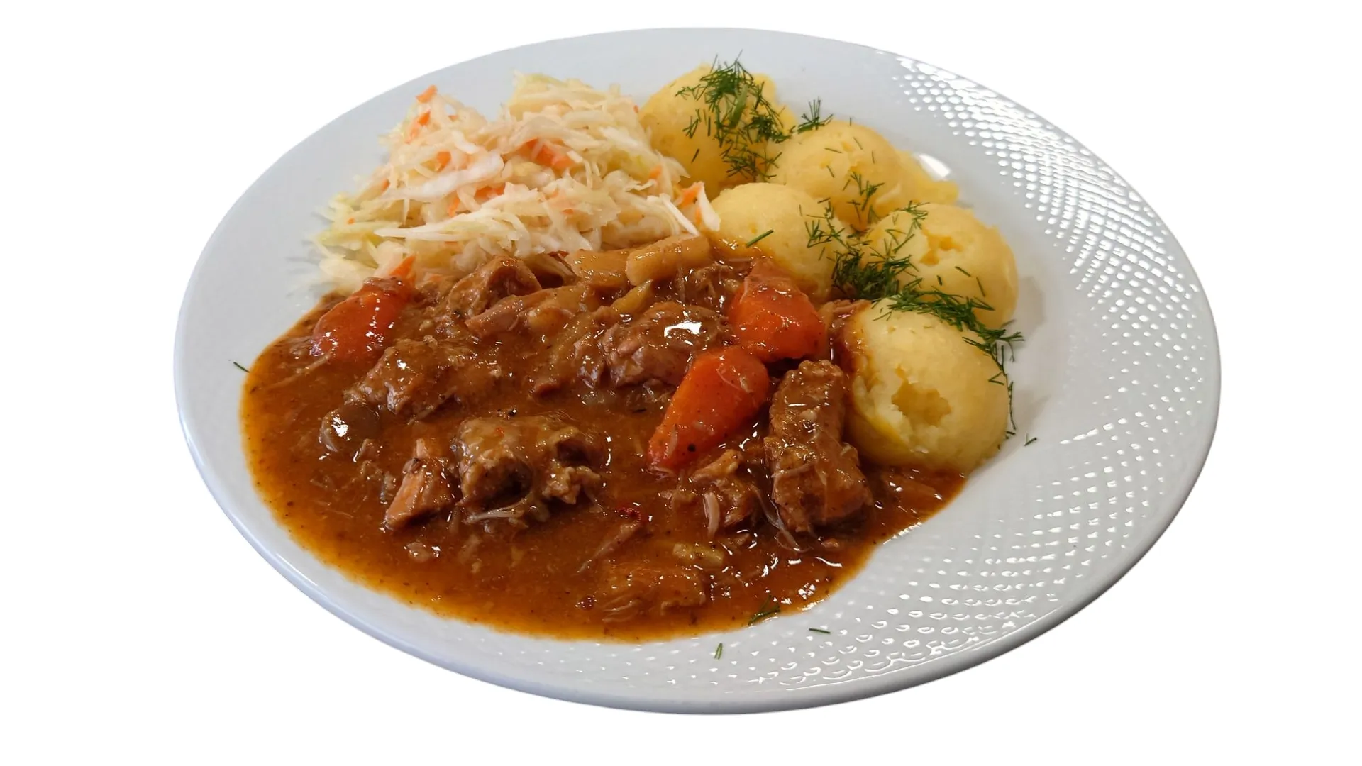 Gulasz wieprzowy z warzywami